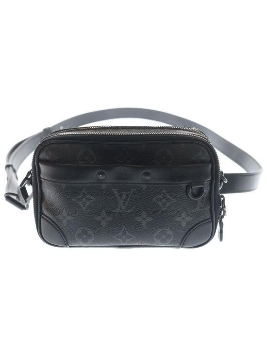 Louis Vuitton Handbags - Louis Vuitton Monogram Eclipse Wearable Wallet Mini Shoulder Bag Black Leather